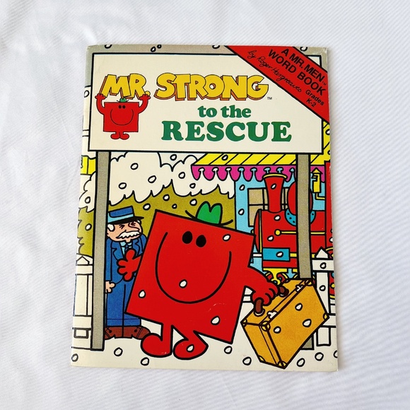 Mr. Strong to the Rescue by Roger Hargreaves Paperback - Picture 1 of 5